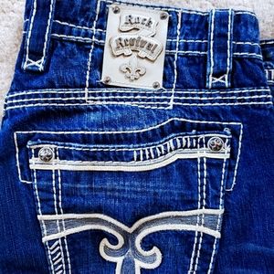 Rock Revival Straight Jeans 38×32